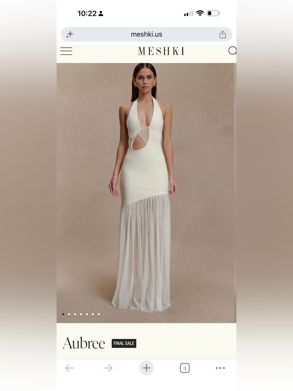 ISO: Meshki Aubree Dress